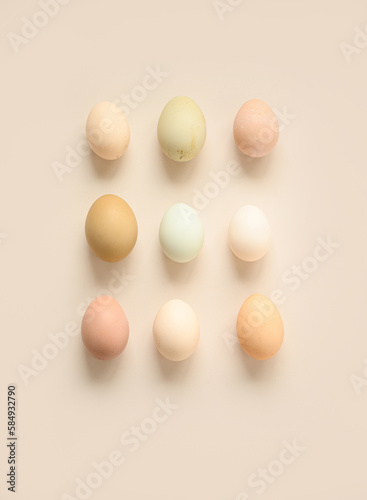 Free-range heritage eggs  photo