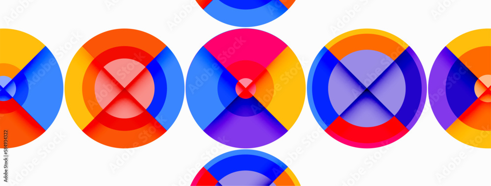 Circle trendy minimal geometric abstract background. Vector Illustration For Wallpaper, Banner, Background, Card, Book Illustration, landing page Circle trendy minimal geometric abstract background. Vector Illustration For Wallpaper, Banner, Background, Card, Book Illustration, landing page
