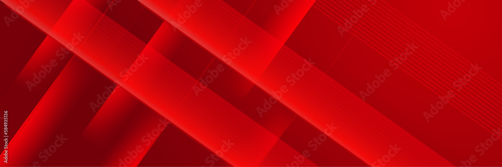 Fototapeta premium red banner background