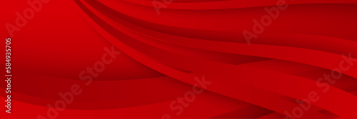 Abstract red tone polygon geometric design modern luxury background vector illustration.
