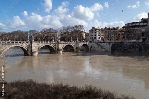 Tiber River flood