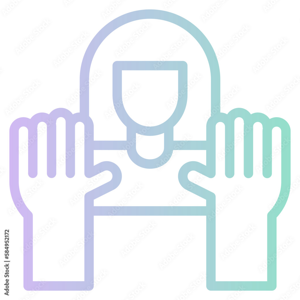 rise hand