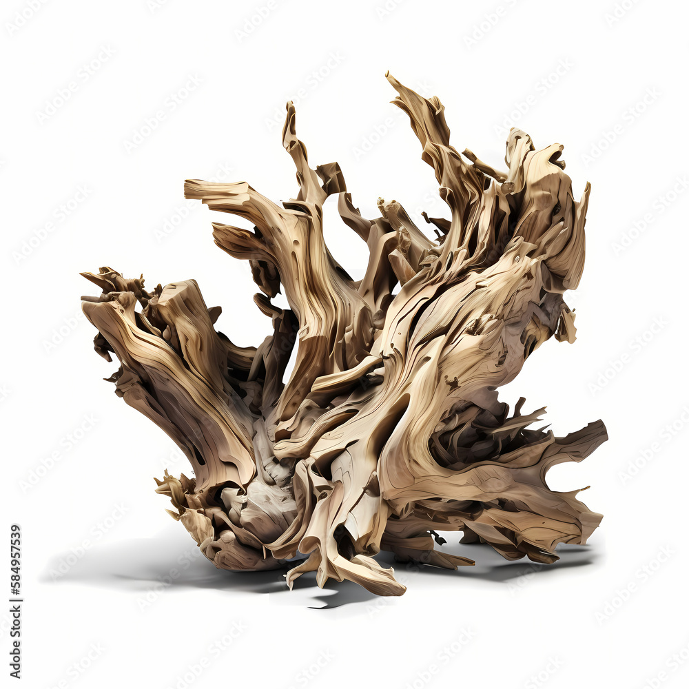Fototapeta premium Drift Wood. Generative AI