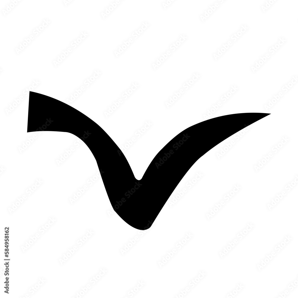Bird Silhouette Icon Bird Silhouette Icon