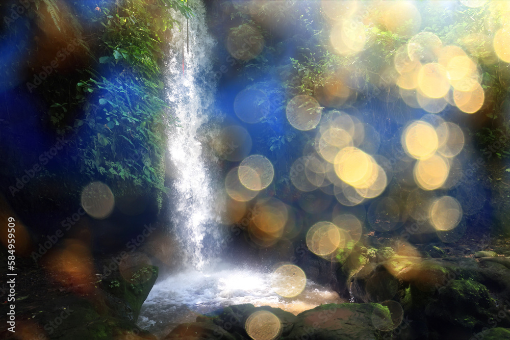 jet stream of water in a waterfall detal abstract background jet stream of water in a waterfall detal abstract background