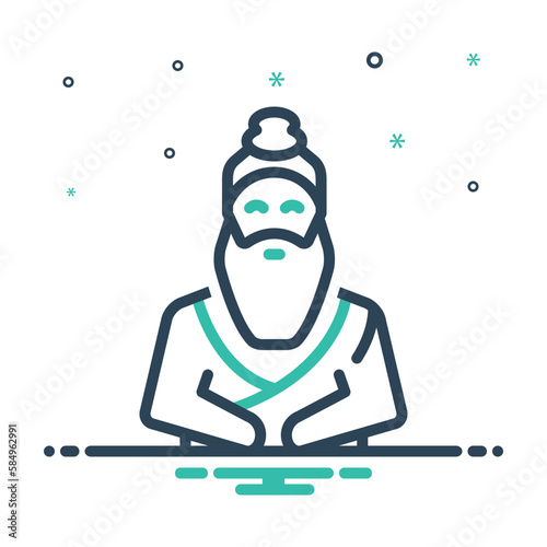 Mix icon for saint
