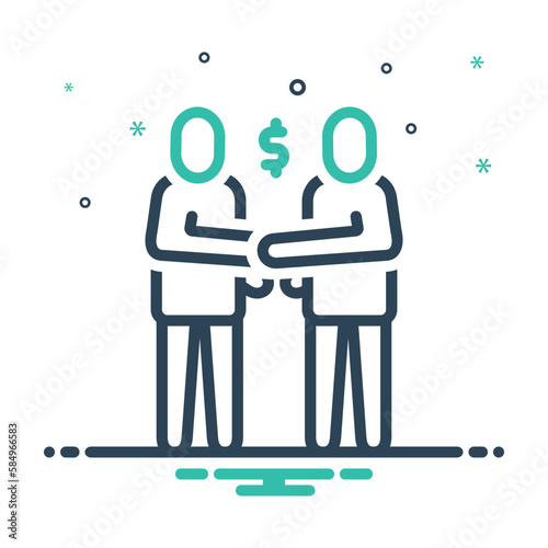 Mix icon for associate
