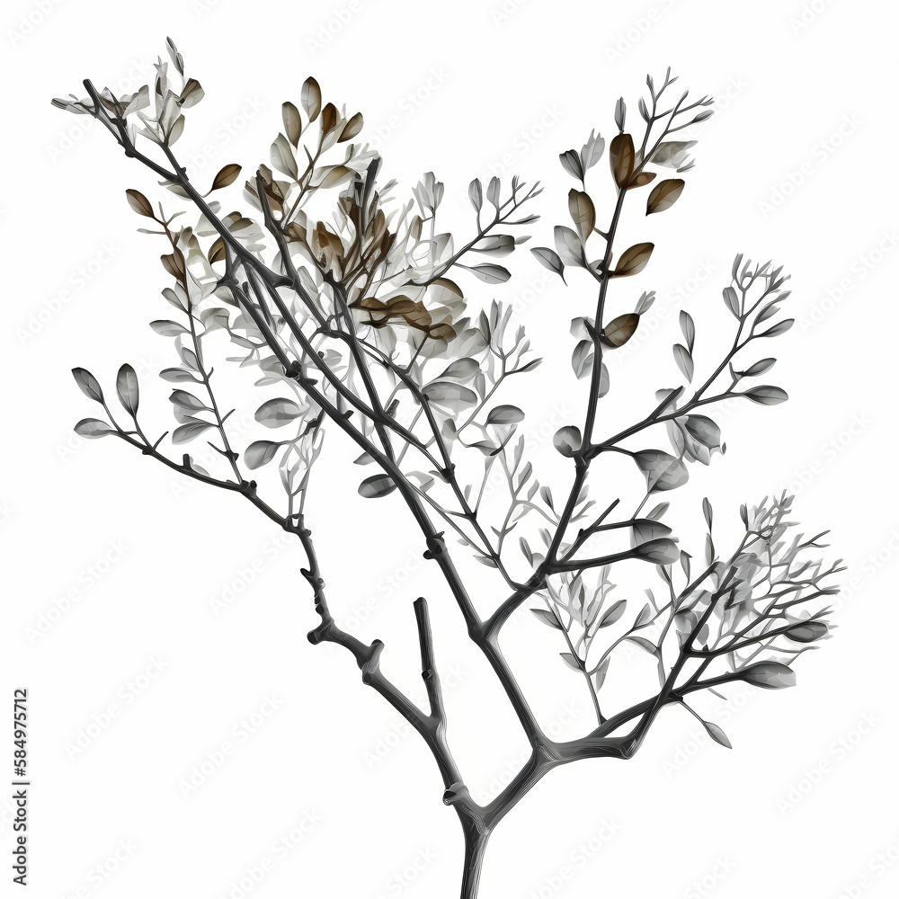 tree branch. Generative AI tree branch. Generative AI