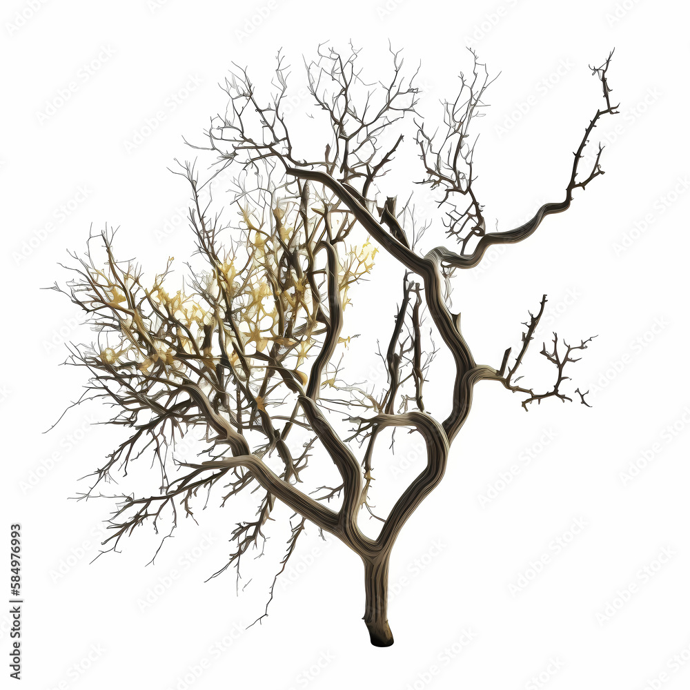 tree branch. Generative AI tree branch. Generative AI