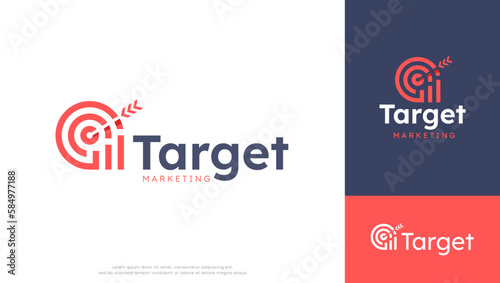 bullseye target logo design