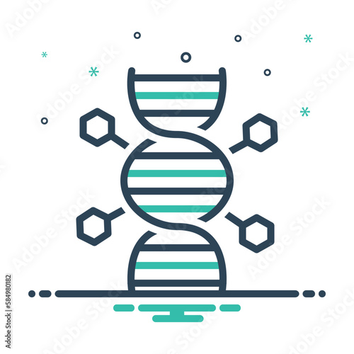 Mix icon for genes