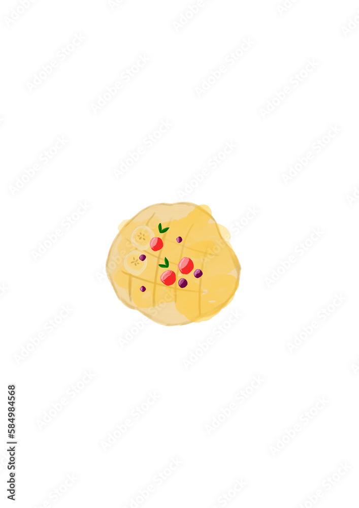 cookies on a white background cookies on a white background