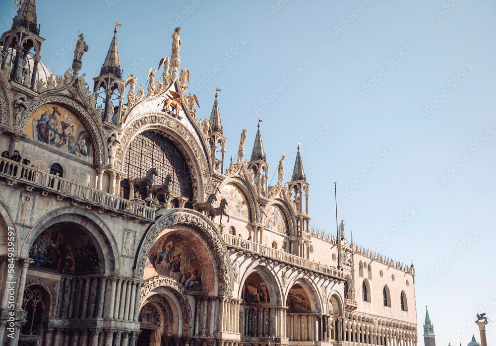 San Marco facade, Venice