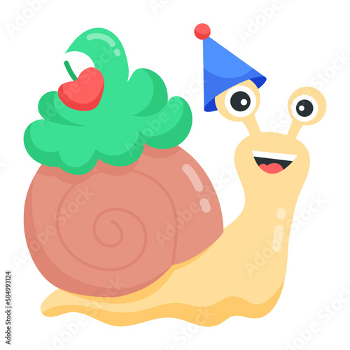 Birthday Snail 