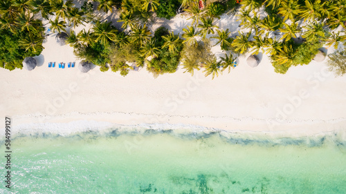 Indulge in the sheer beauty of Zanzibar Beach, with its turquoise waters and pristine white sands that offer a perfect backdrop for romantic getaways and family vacations.