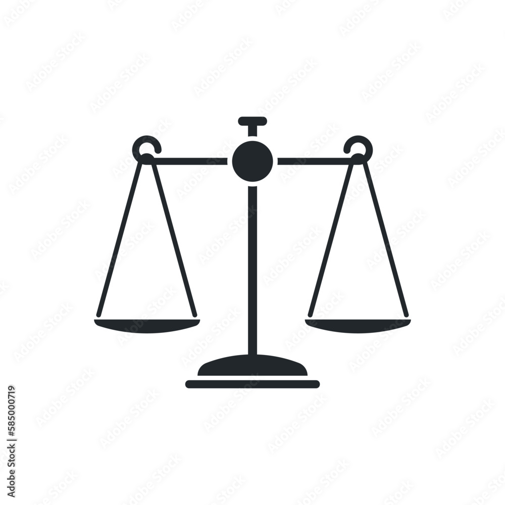 isometric vector illustration isolated on white background, scale or libra icon, jurisprudence or law isometric vector illustration isolated on white background, scale or libra icon, jurisprudence or law