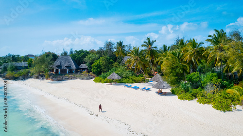 Zanzibar Beach is an exotic paradise with stunningly clear waters and stretches of pristine white sand that beckon to tourists seeking a tropical escape.
