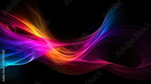 Wallpaper abstract background with twisted light colors