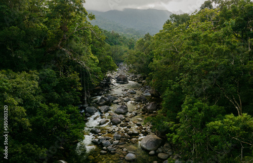 Mossman gorge river