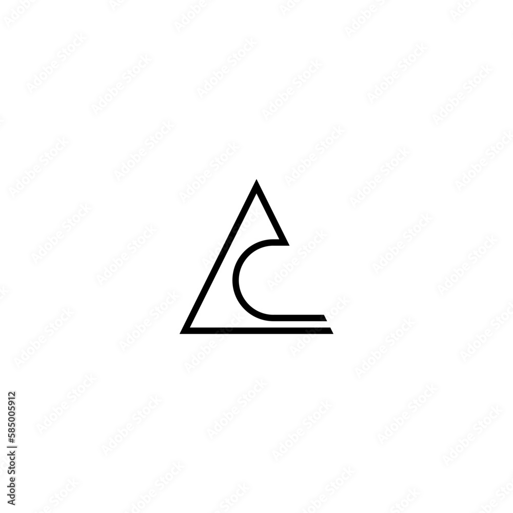 Premium design Logo with initial, letter, alphabet AC for company branding and other Premium design Logo with initial, letter, alphabet AC for company branding and other