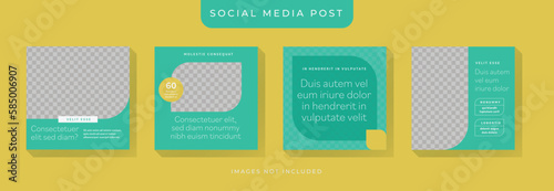 Nursing Home for Elderly and Senior Care Social Media Template