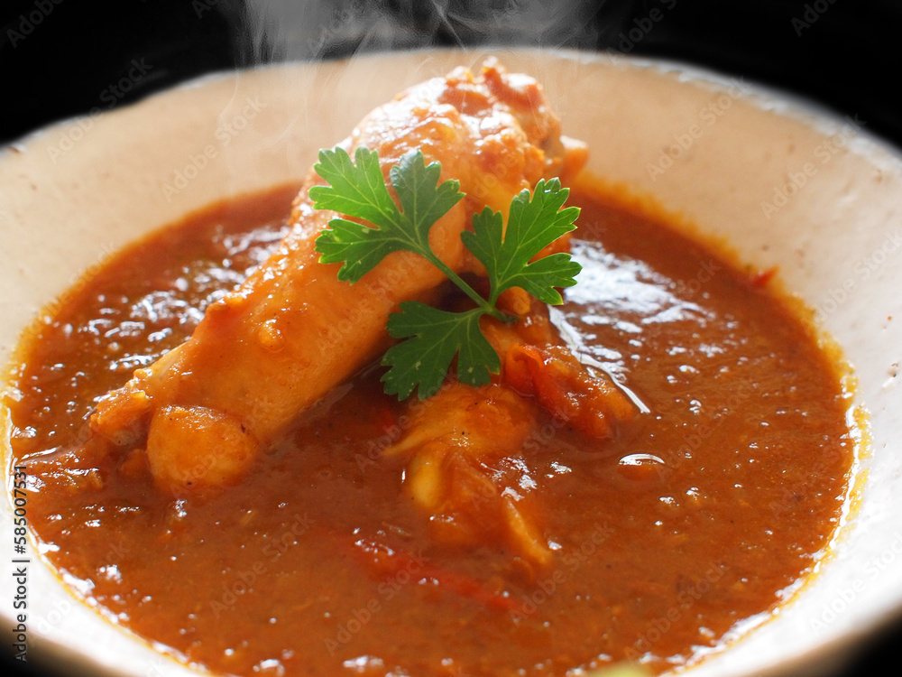 インドチキンカレー