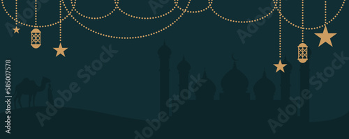 ramadhan banners illustration