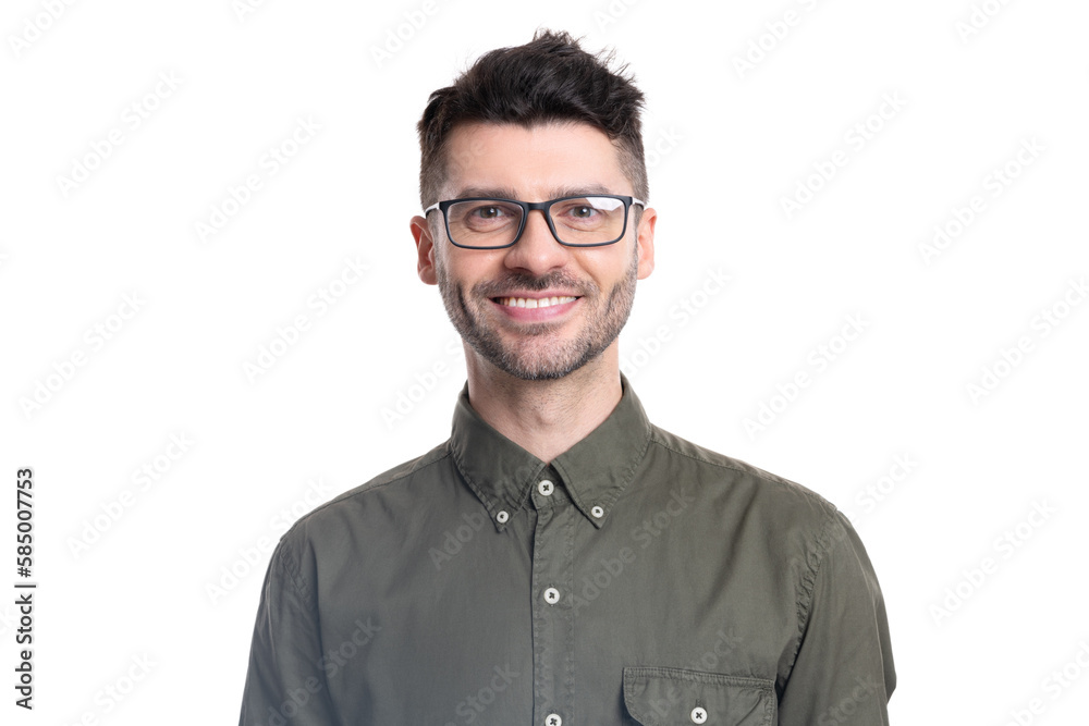 portrait of positive man manager isolated on white background. manager man portrait portrait of positive man manager isolated on white background. manager man portrait