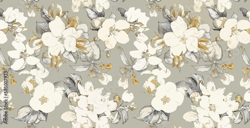 Digital And Textile Design Pattern