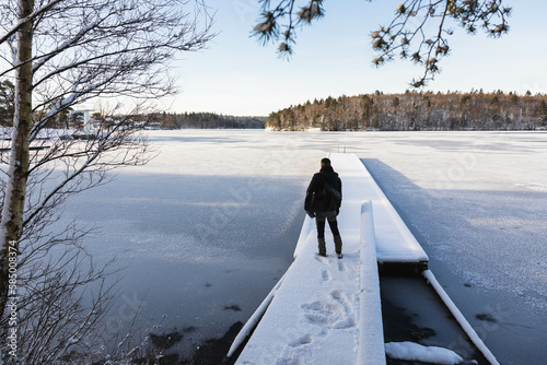 Beautiful winter scenery
