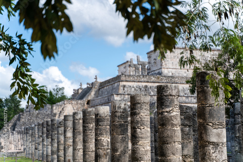 Chichen Itza temple,  travel destination, Mexico