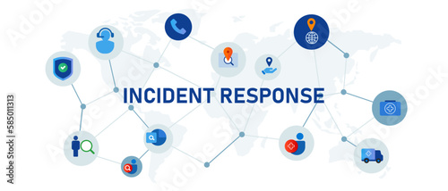Incident response safety security problem reaction illustration