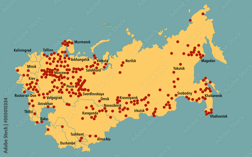 location-map-of-the-gulag-concentration-camps-across-the-soviet-union