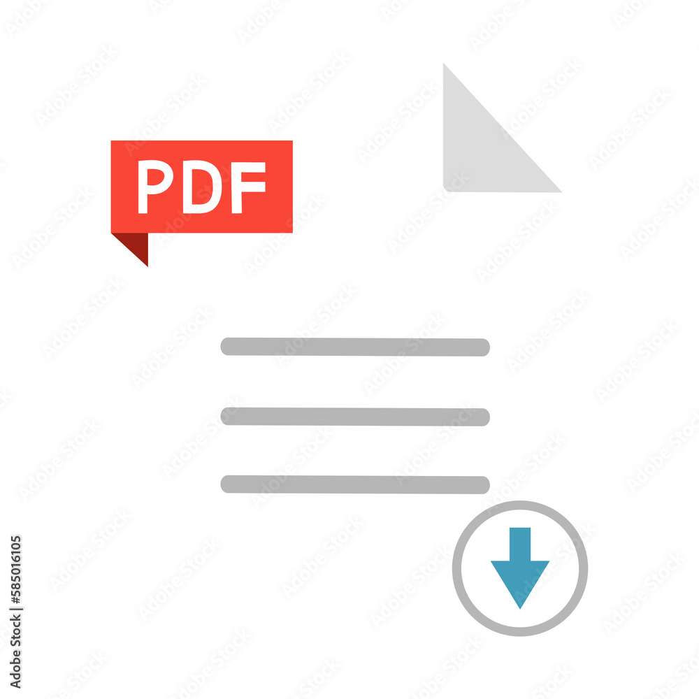 File PDF icon on transparent background. File PDF icon on transparent background.