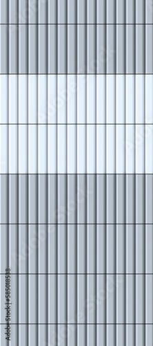 Wallpaper Mural neutral background of three-dimensional figures of gray color Torontodigital.ca