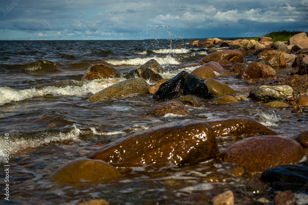 Fototapeta premium rocks in the sea