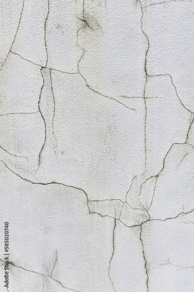 Obraz premium close-up cracked wall texture background