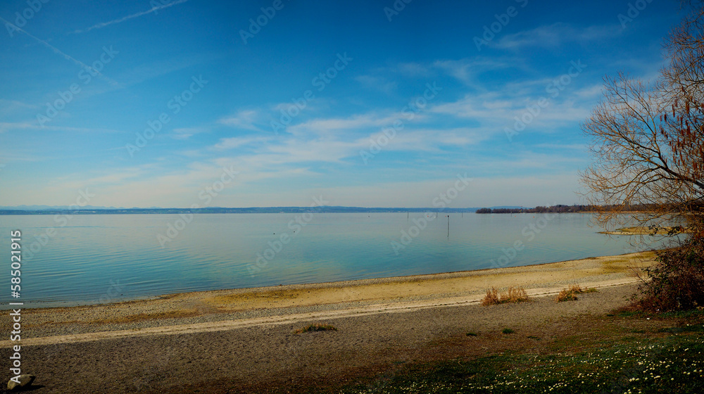 Blick vom alten Zeltplatz Richtung Immenstaad Friedrichshafen Blick vom alten Zeltplatz Richtung Immenstaad Friedrichshafen