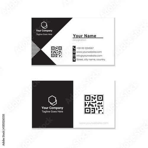 modern business card template design.