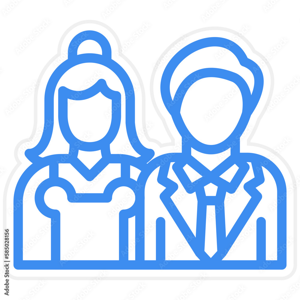 Vector Design Wedding Photos Icon Style Vector Design Wedding Photos Icon Style
