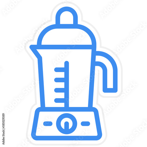 Vector Design Mixer Blender Icon Style