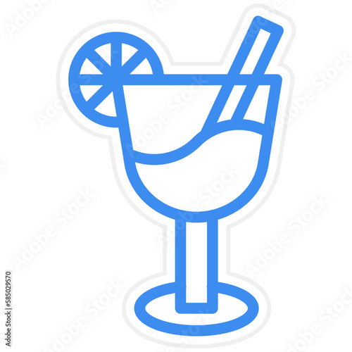 Vector Design Mulled Wine Icon Style