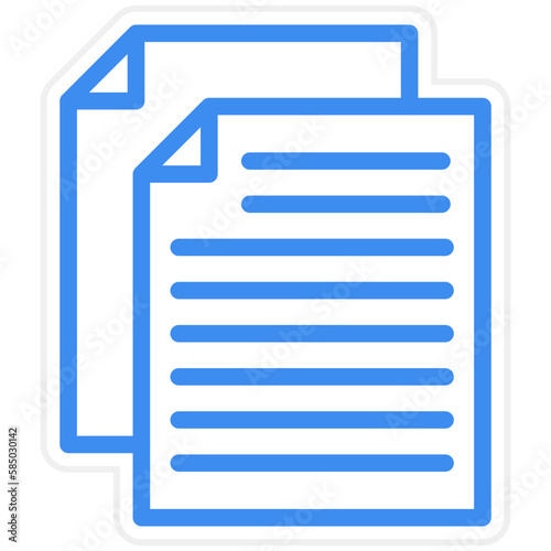 Vector Design Clone Icon Style