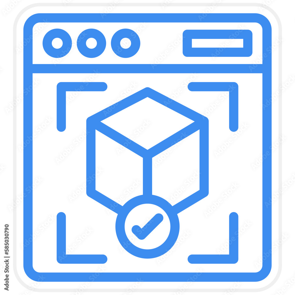 Vector Design Rendering Icon Style Vector Design Rendering Icon Style
