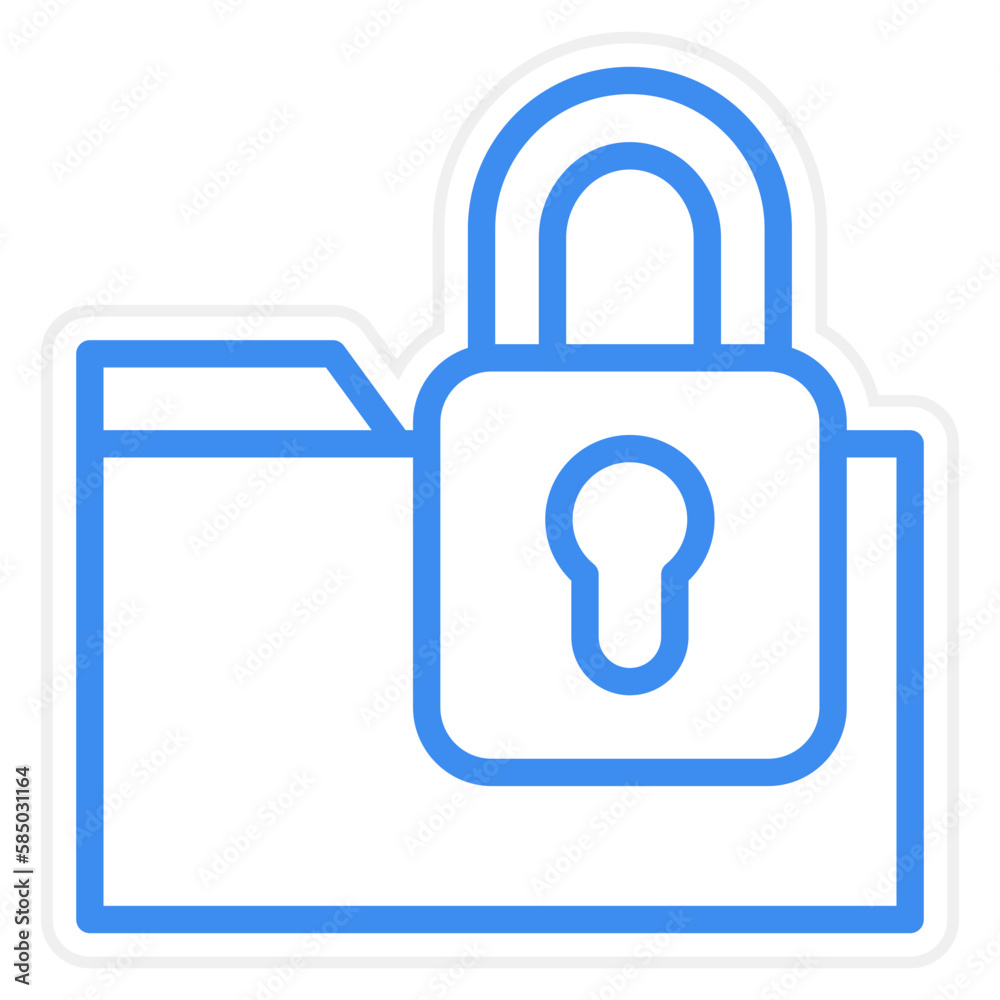 Vector Design Data Protection Icon Style Vector Design Data Protection Icon Style