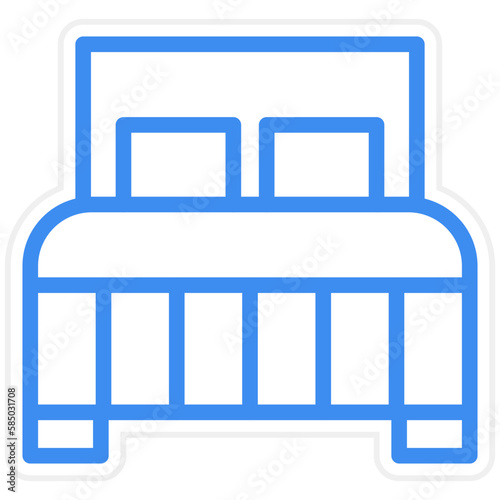 Vector Design Accomodation Icon Style