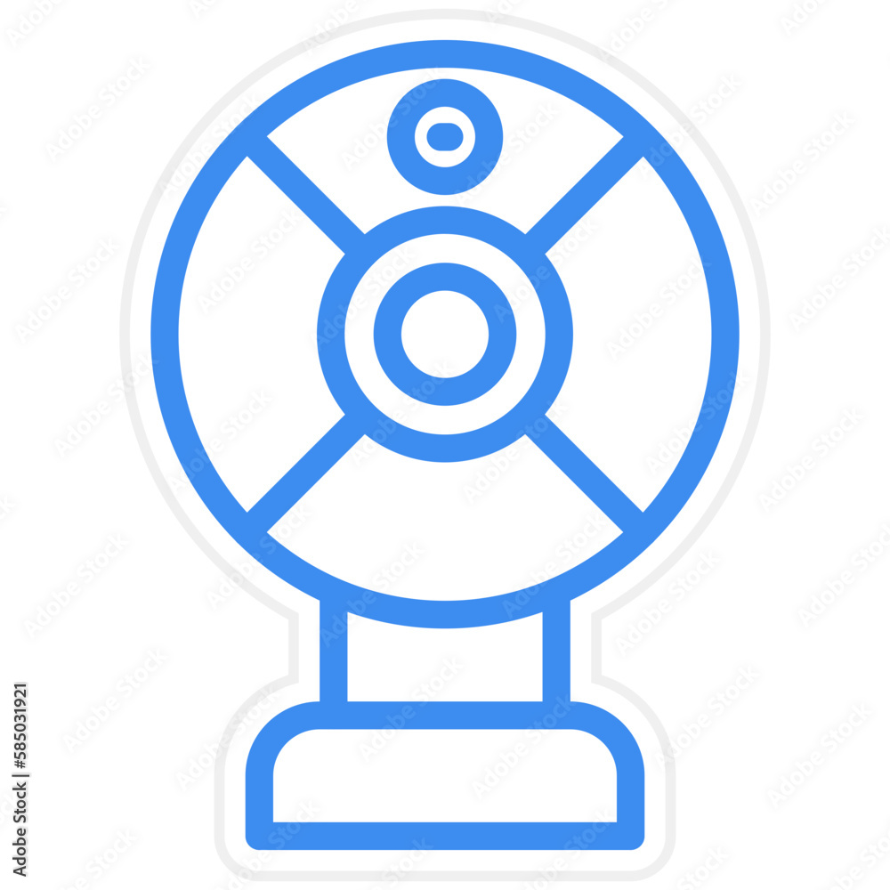 Vector Design Webcam Icon Style Vector Design Webcam Icon Style