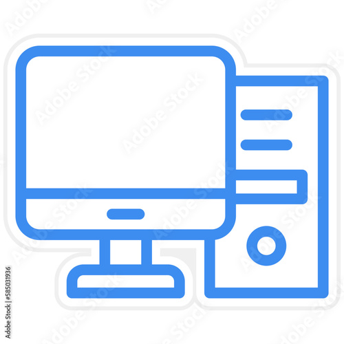 Vector Design Computer Icon Style