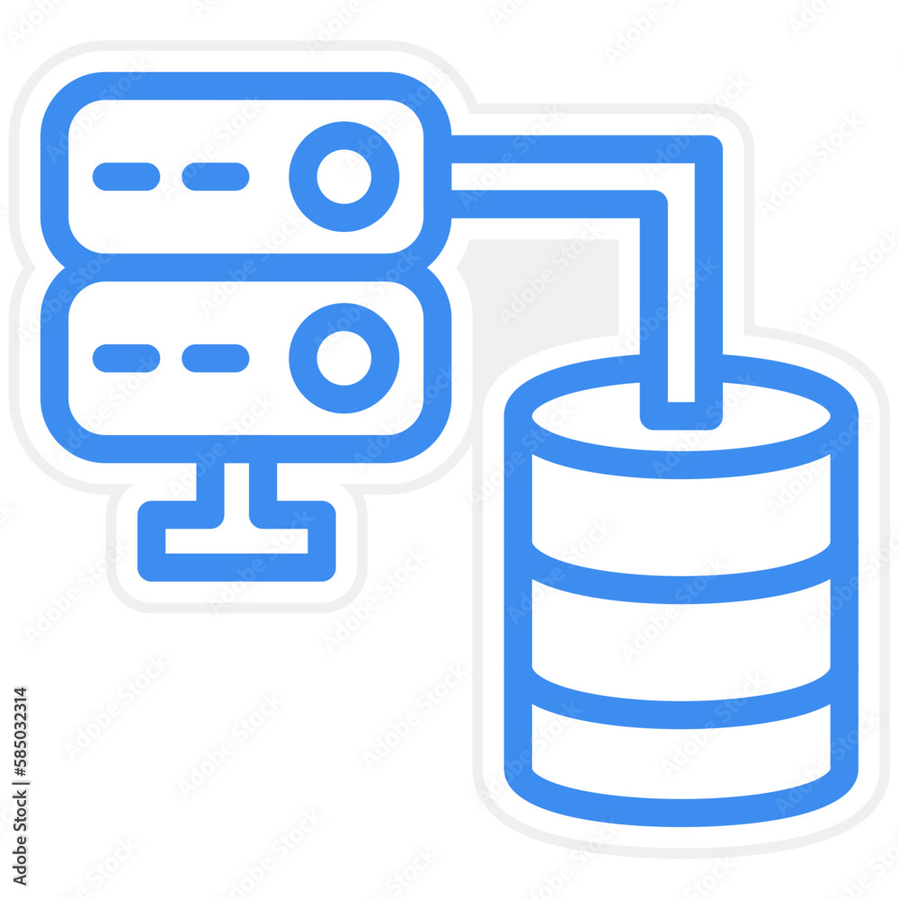 Vector Design Big Data Icon Style Vector Design Big Data Icon Style