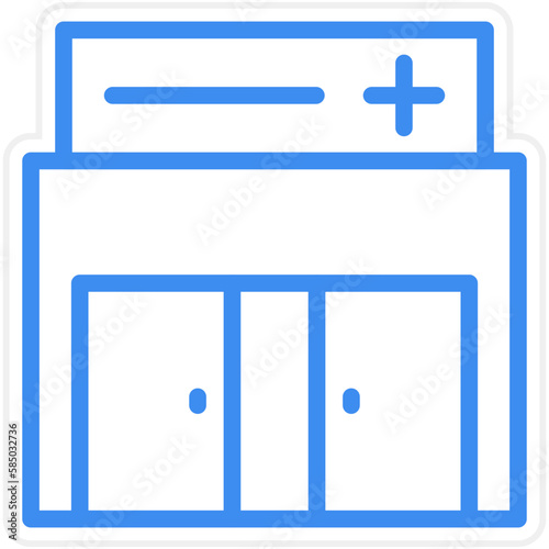 Vector Design Pharmacy Icon Style